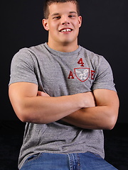 Sexy college jock play with boner by ChaosMen image #4