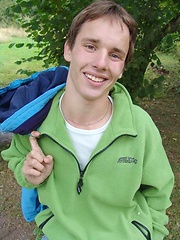 Nice twink outdoors by Czech Boys image #4