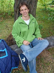 Nice twink outdoors by Czech Boys image #4