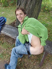 Nice twink outdoors by Czech Boys image #4