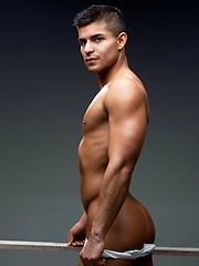 Nicco Sky shows off his amazing muscular body in this special bonus set. by Randy Blue image #7
