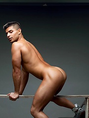 Nicco Sky shows off his amazing muscular body in this special bonus set. by Randy Blue image #7