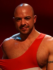 Ben Solo. Bald hunk jacking off by UKNakedmen image #6