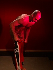 Ben Solo. Bald hunk jacking off by UKNakedmen image #6