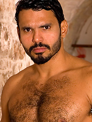 Hot hairy muscle men shows his cock and ass by LucasKazan image #6