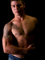 Caleb gets nude and jeking off by ChaosMen image #4