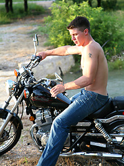 Caleb gets nude and jeking off by ChaosMen image #4