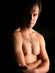 Enrico posing naked by ChaosMen image #6