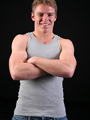 College jock shows his big penis by ChaosMen image #6