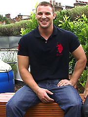 Straight mates Bailey and Andy in an uncut muscle showdown by English Lads image #4