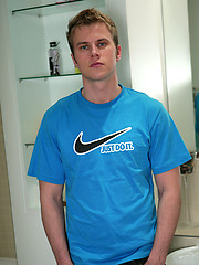 Hayden Harris - both holes rammed full and he stills cums like a geyser by English Lads image #7