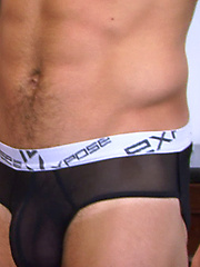 Hairy muscular straight hunk Phil - proud owner of a massive uncut cock by English Lads image #5