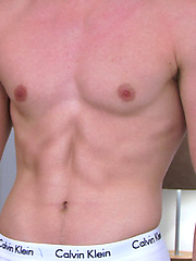 Str8 Young Pup Dan â€“ Shows off His Muscular Body & Whopper Uncut one by English Lads image #5