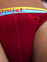 Str8 Hunk Jon Saunders â€“ Dildoâ€™s his Ass for the First Time by English Lads image #5