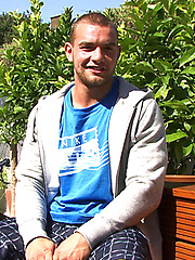 Muscle guys playing outdoors by English Lads image #4