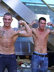 Four Straight Hunks Wank Contest! Leon, Andy, Jay and Hayden by English Lads image #3