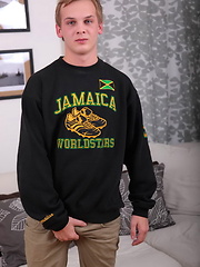 Blond straight boy stripping by Czech Boys image #5