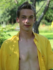 Skinny twink posing naked by Czech Boys image #4
