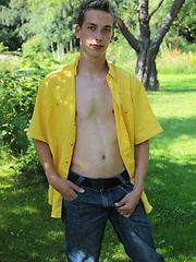 Skinny twink posing naked by Czech Boys image #4