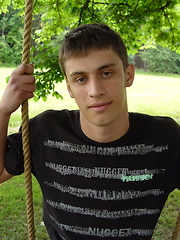 Brunette twink outdoors by Czech Boys image #5