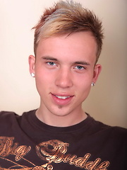 Blond twink jacking off by Czech Boys image #6