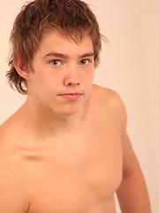 Sexy twink jerking off dick by Czech Boys image #6