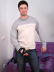 Nice brunette jock jerking off by Czech Boys image #6