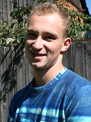 Blue eyed twink boy jerking off dick by Czech Boys image #5