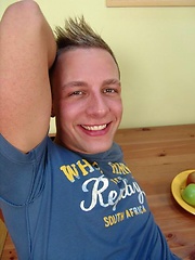 Nasty dude posing and jacking off by Czech Boys image #6