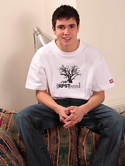 Brunette boy jerking off dick by Czech Boys image #5