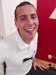 European guy jacking off dick by Czech Boys image #4