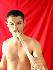 Clint Harrlord shows his big cock and gets it all! by Bentley Race image #6