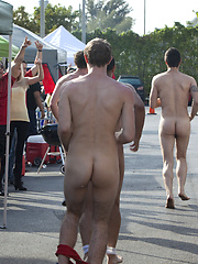 Naked hazing for the boys at this tailgate by HazeHim image #7