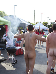 Naked hazing for the boys at this tailgate by HazeHim image #7