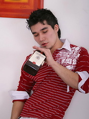 Hot exotic lad jacking off by Czech Boys image #7