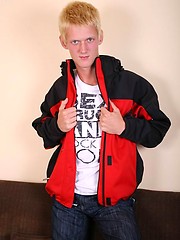 Blond czech twink posing naked by Czech Boys image #7
