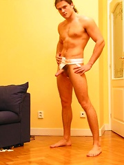 Long hair muscle stud from Czech by Czech Boys image #7