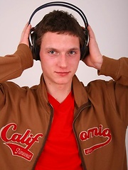 Brunette twink naked by Czech Boys image #5
