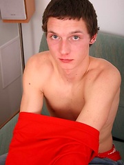 Brunette twink naked by Czech Boys image #5