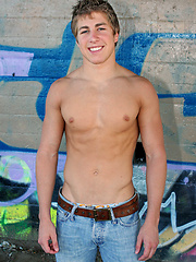 Cute young jock Henry shows cock by SeanCody image #6