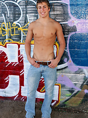 Cute young jock Henry shows cock by SeanCody image #6