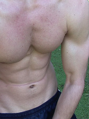 Muscle stud Odin jerking off by SeanCody image #6