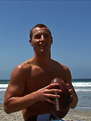 Hot brunette stud Randall jerking off dick by SeanCody image #6