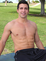 A friend of mine was recently out at a gay club and came across this hot Italian bartender! by SeanCody image #6