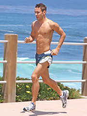 Sexy Jonathan jerking off dick by SeanCody image #6