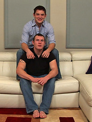 Stud gets his muscled ass drilled with a huge cock by SeanCody image #6