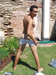 Hot czech boy jerking off dick by Czech Boys image #6