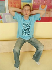 Sexy twink stroking off by Czech Boys image #5