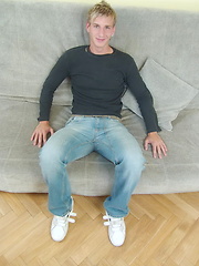 Blond czech twink stripping by Czech Boys image #6