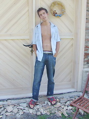 Cute european twink posing naked by Czech Boys image #6